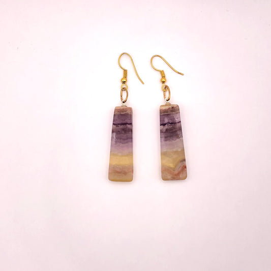 Matched Flourite Earrings