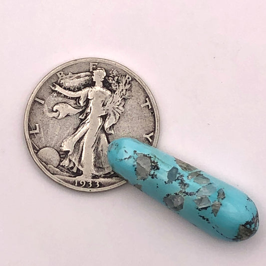 Turquoise cylinder